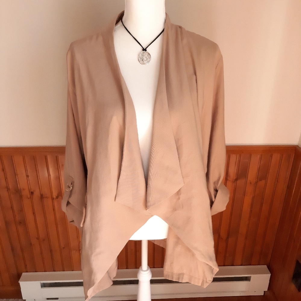 Torrid Drape Front Jacket size 1X - Picture 5 of 13